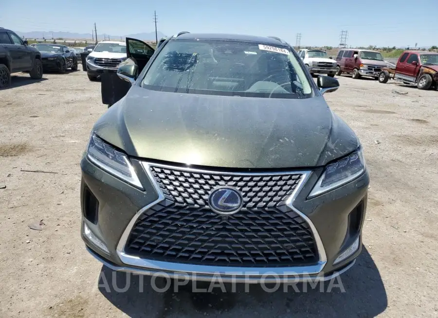 LEXUS RX 450H 2022 vin 2T2JGMDA9NC077680 from auto auction Copart