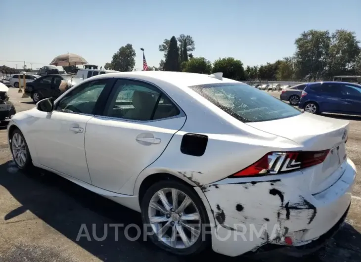 LEXUS IS 200T 2016 vin JTHBA1D21G5032992 from auto auction Copart