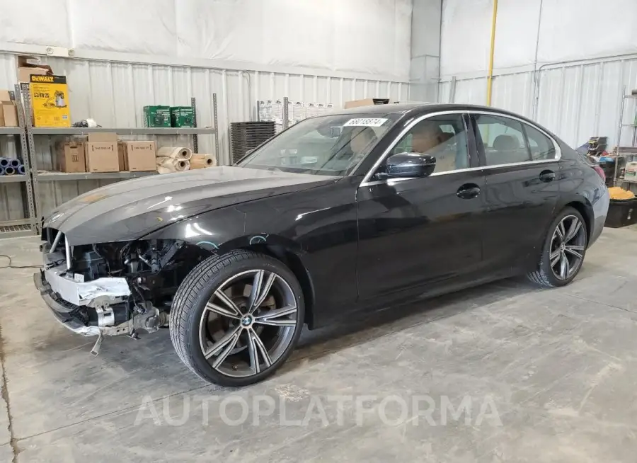 BMW 330XI 2021 vin 3MW5R7J07M8B99446 from auto auction Copart