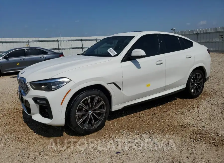 BMW X6 SDRIVE 2021 vin 5UXCY4C03M9H71922 from auto auction Copart