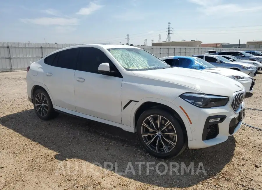 BMW X6 SDRIVE 2021 vin 5UXCY4C03M9H71922 from auto auction Copart