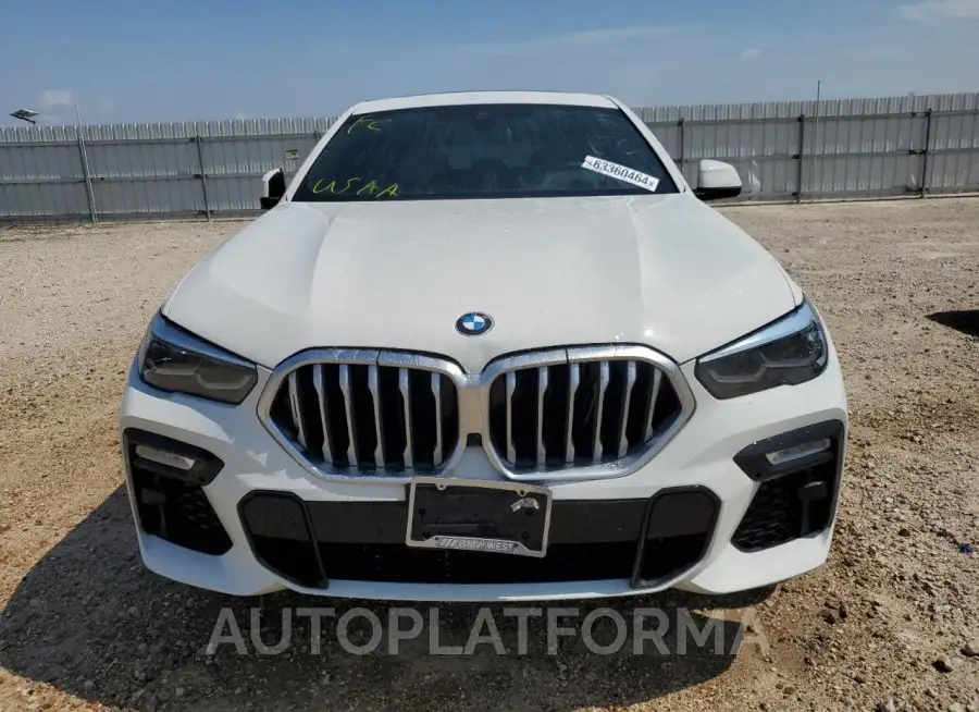 BMW X6 SDRIVE 2021 vin 5UXCY4C03M9H71922 from auto auction Copart