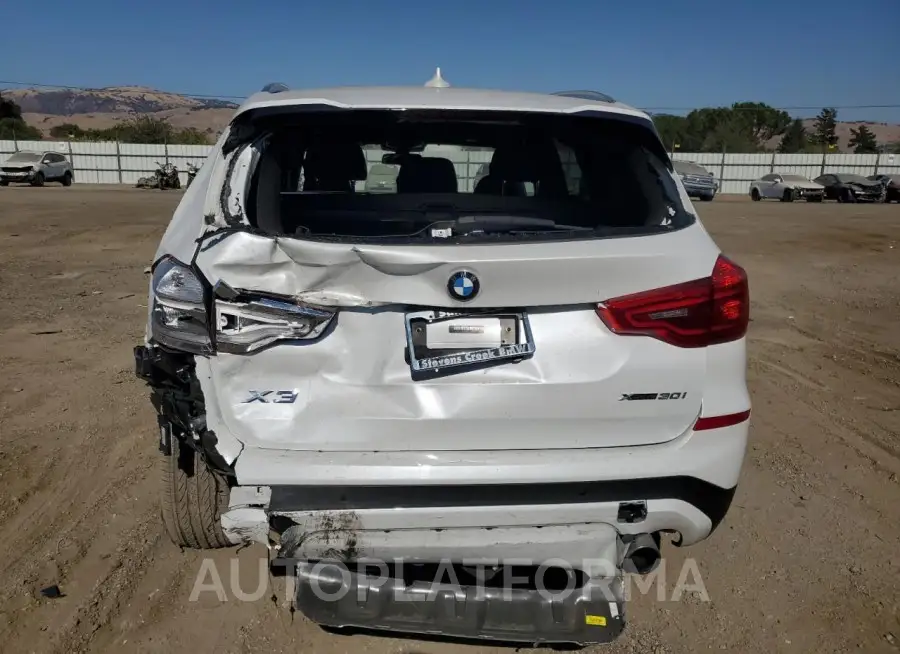 BMW X3 XDRIVE3 2019 vin 5UXTR9C51KLR04812 from auto auction Copart