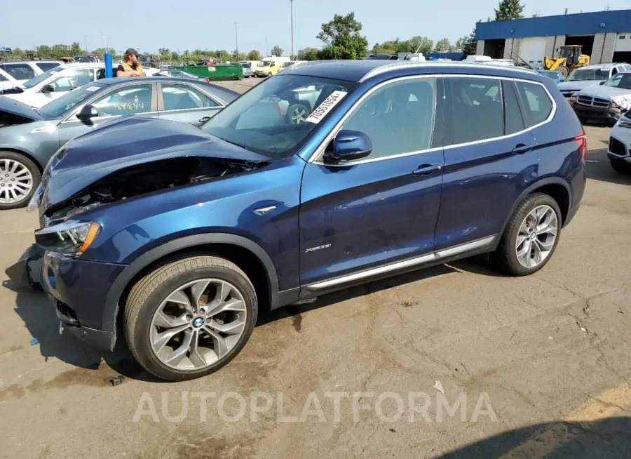 BMW X3 XDRIVE3 2017 vin 5UXWX7C35H0W39229 from auto auction Copart