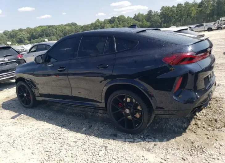 BMW X6 M 2023 vin 5YMCY0C06P9R09374 from auto auction Copart