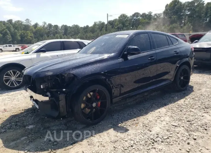 BMW X6 M 2023 vin 5YMCY0C06P9R09374 from auto auction Copart