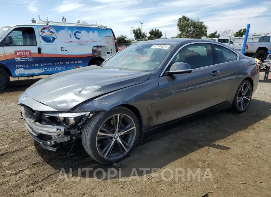 BMW 430I 2020 vin WBA4W3C00LFH55941 from auto auction Copart