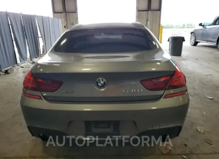 BMW 640 XI GRA 2015 vin WBA6B8C5XFD453423 from auto auction Copart