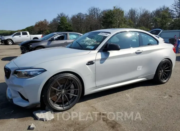 BMW M2 COMPETI 2021 vin WBS2U7C05M7G54633 from auto auction Copart