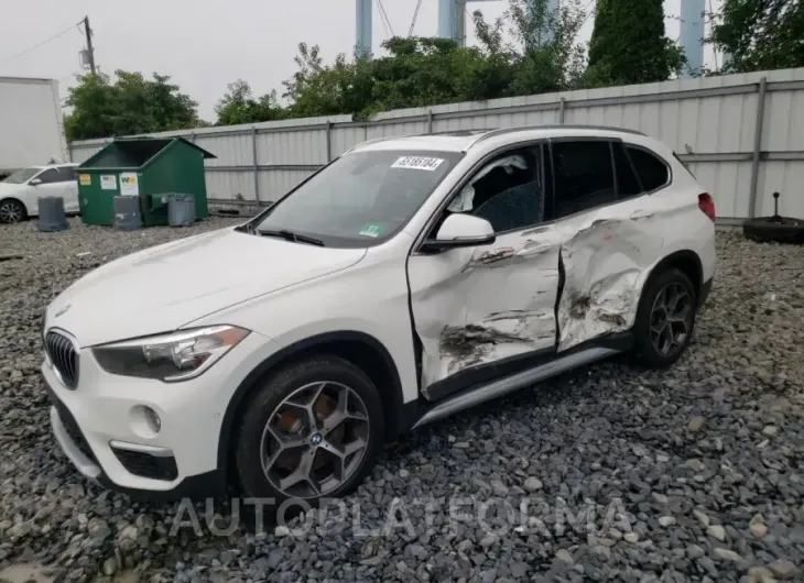 BMW X1 XDRIVE2 2018 vin WBXHT3C30J5L31010 from auto auction Copart