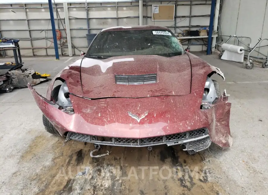 CHEVROLET CORVETTE S 2019 vin 1G1YB2D75K5120858 from auto auction Copart