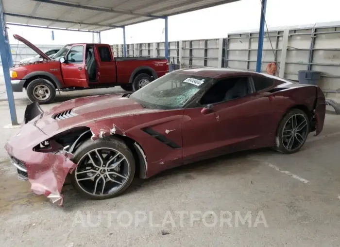 CHEVROLET CORVETTE S 2019 vin 1G1YB2D75K5120858 from auto auction Copart