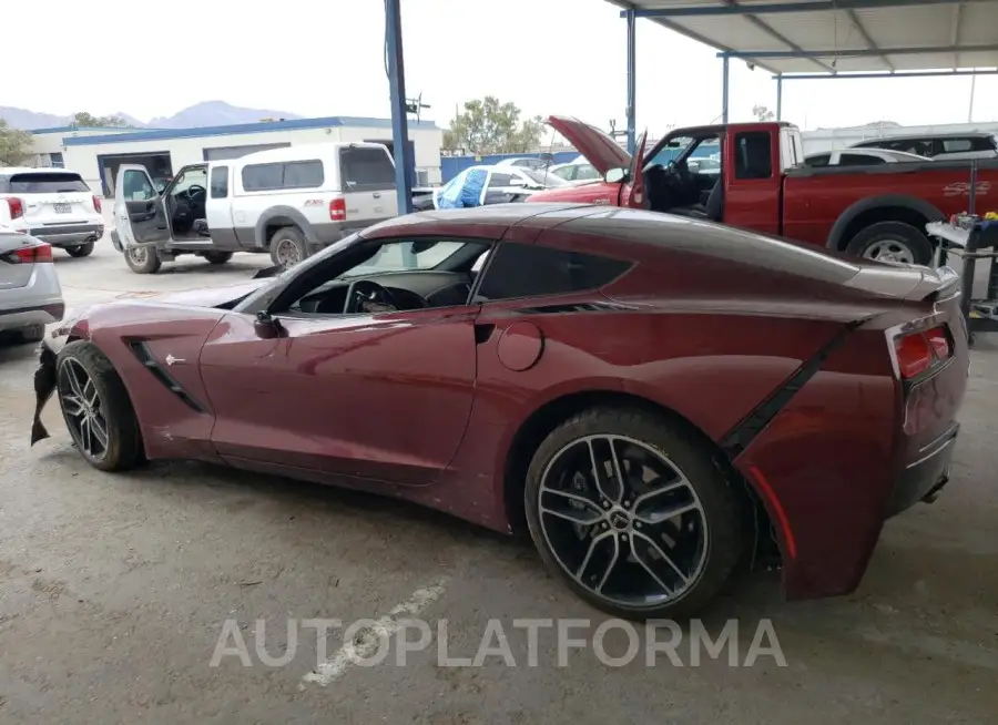 CHEVROLET CORVETTE S 2019 vin 1G1YB2D75K5120858 from auto auction Copart