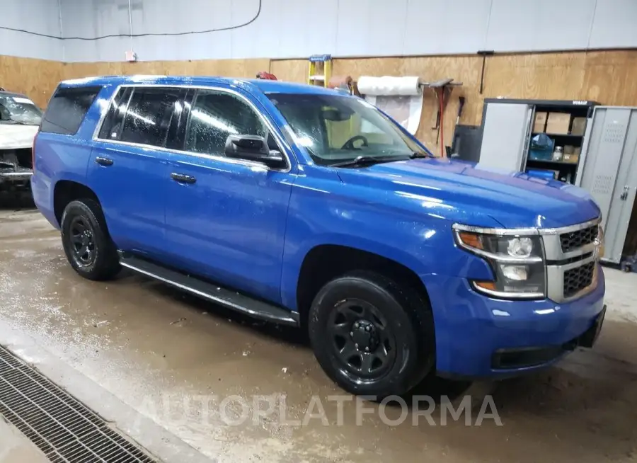 CHEVROLET TAHOE POLI 2018 vin 1GNSKDEC9JR323657 from auto auction Copart