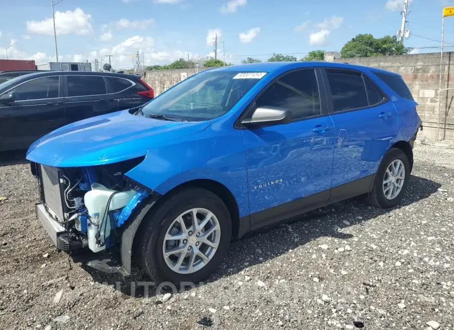 CHEVROLET EQUINOX LS 2024 vin 3GNAXHEG7RL122706 from auto auction Copart