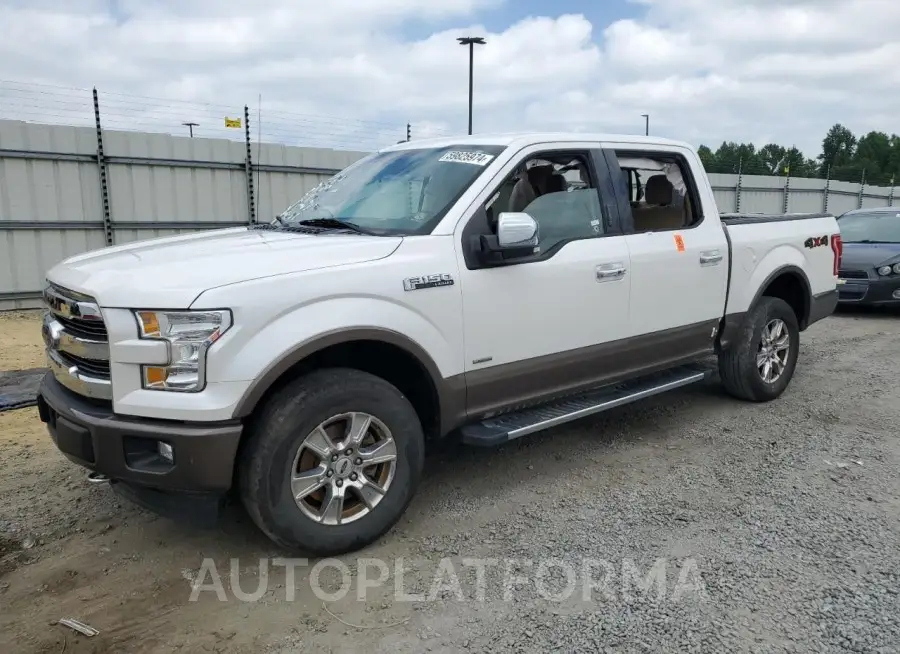 FORD F150 SUPER 2017 vin 1FTEW1EG4HFB17458 from auto auction Copart