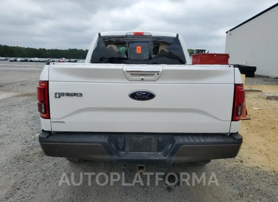 FORD F150 SUPER 2017 vin 1FTEW1EG4HFB17458 from auto auction Copart