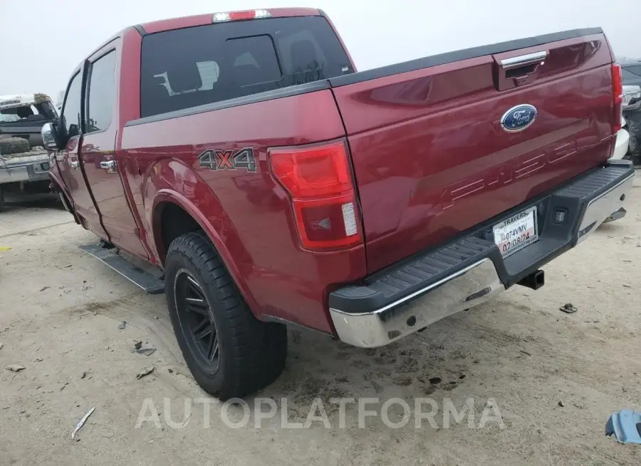 FORD F150 SUPER 2018 vin 1FTEW1EGXJFB06311 from auto auction Copart