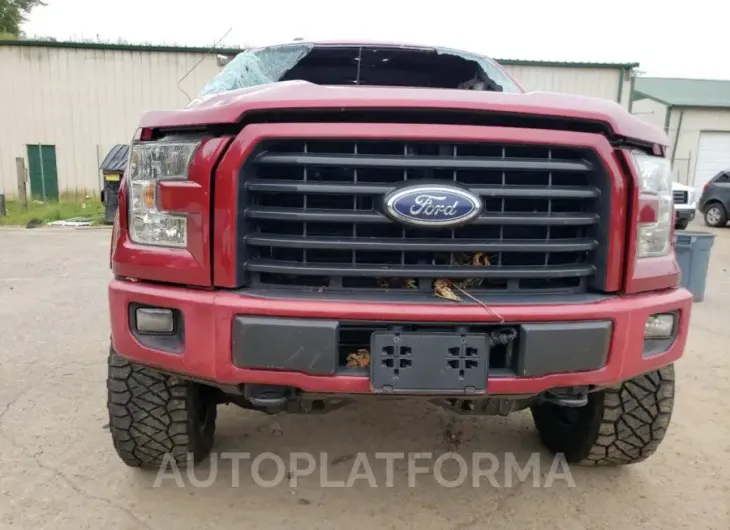 FORD F150 SUPER 2016 vin 1FTEW1EPXGFD41882 from auto auction Copart