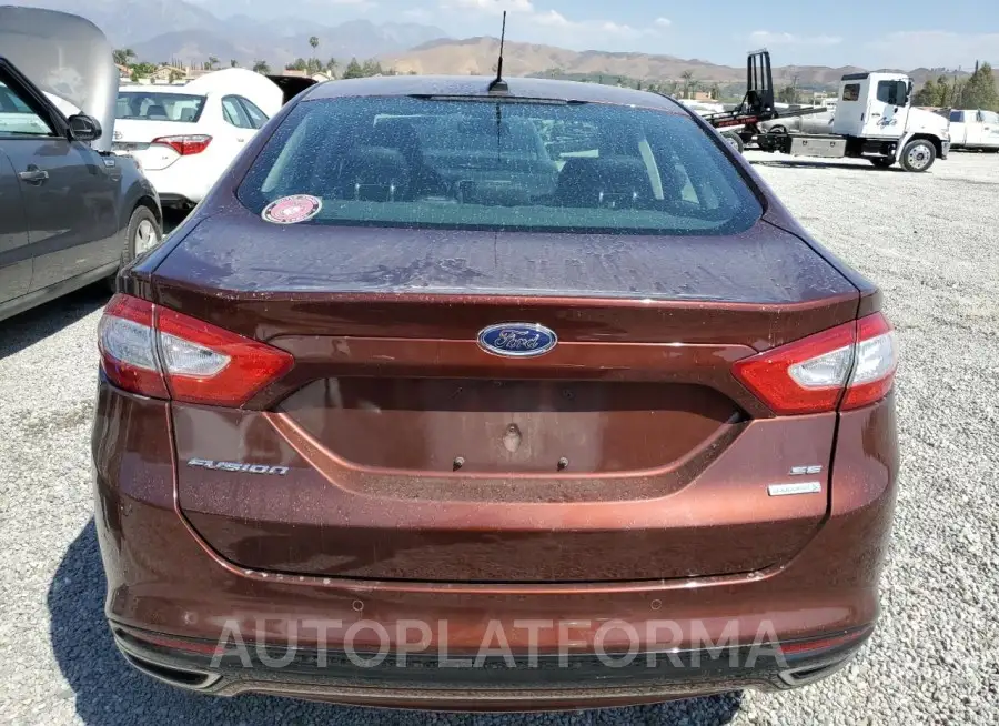 FORD FUSION SE 2016 vin 3FA6P0H9XGR385771 from auto auction Copart