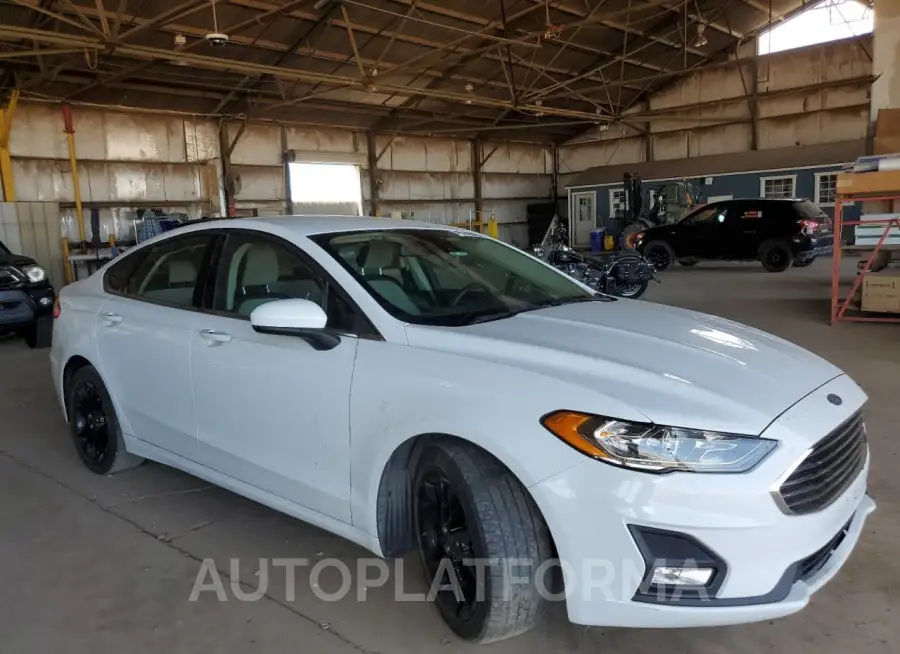 FORD FUSION SE 2019 vin 3FA6P0HD4KR284593 from auto auction Copart