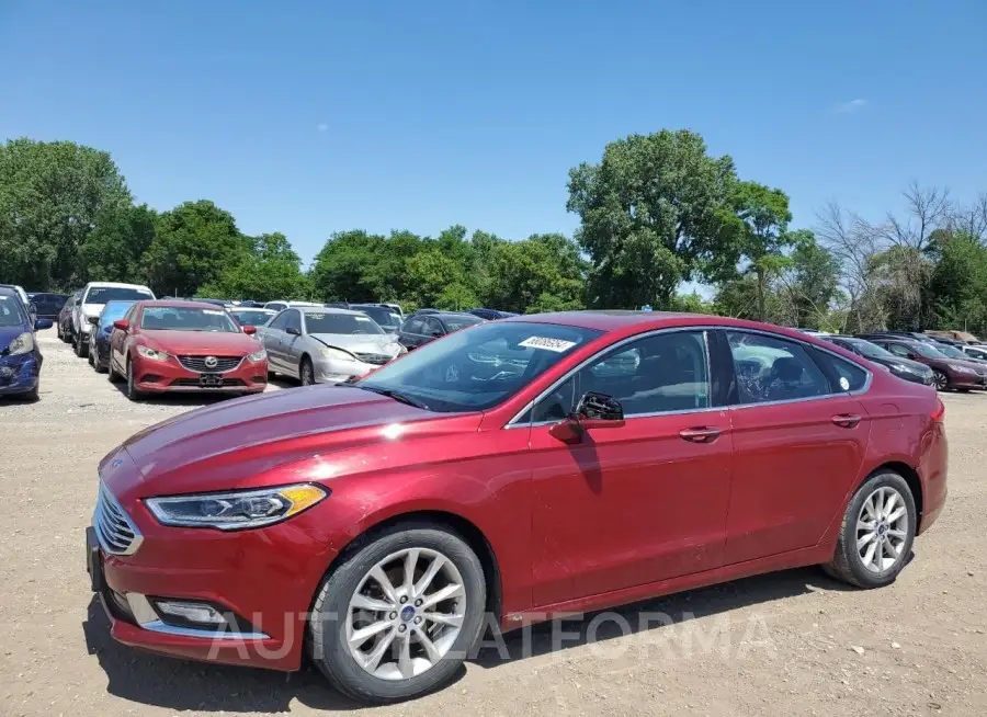 FORD FUSION SE 2017 vin 3FA6P0HD8HR111877 from auto auction Copart