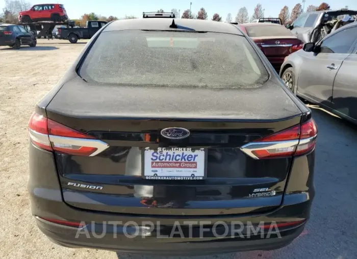 FORD FUSION SEL 2019 vin 3FA6P0MU2KR139025 from auto auction Copart