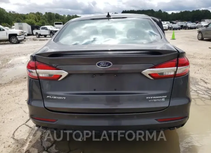 FORD FUSION TIT 2019 vin 3FA6P0RUXKR237972 from auto auction Copart