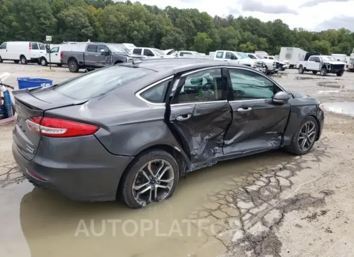 FORD FUSION TIT 2019 vin 3FA6P0RUXKR237972 from auto auction Copart