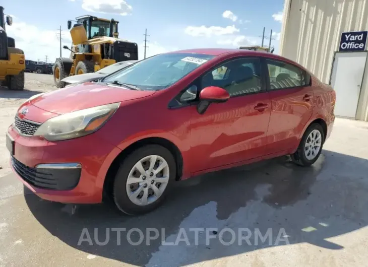 KIA RIO LX 2017 vin KNADM4A37H6044279 from auto auction Copart