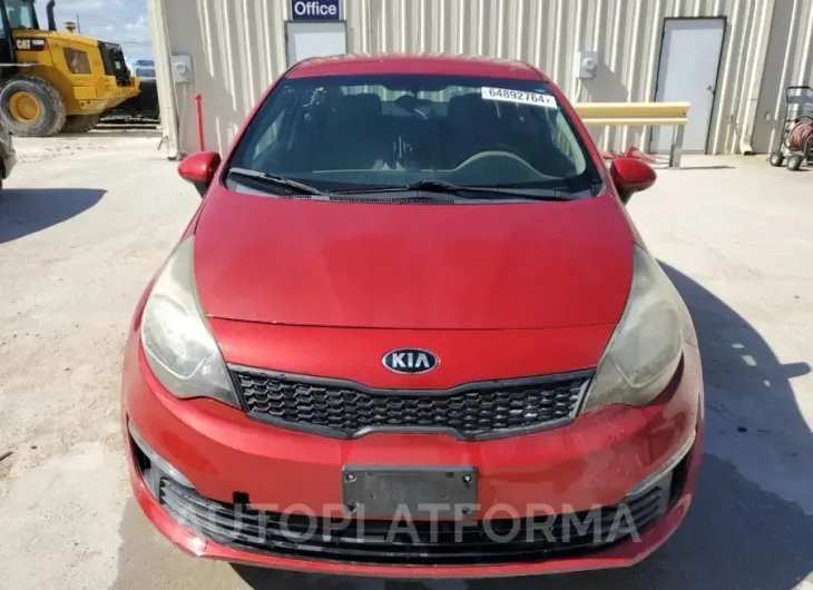 KIA RIO LX 2017 vin KNADM4A37H6044279 from auto auction Copart