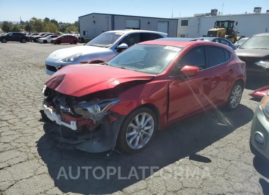 MAZDA 3 GRAND TO 2016 vin JM1BM1N3XG1340508 from auto auction Copart