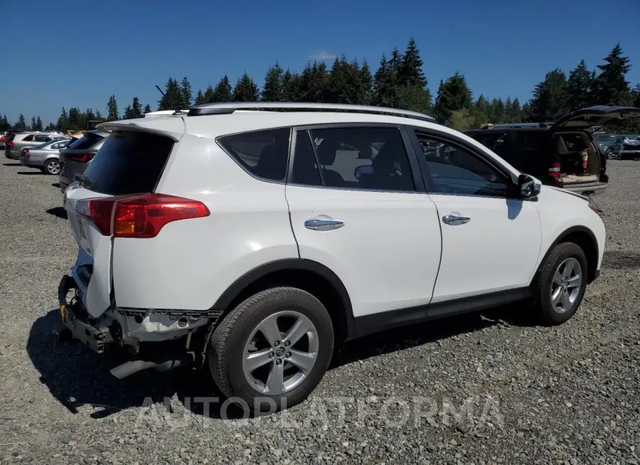 TOYOTA RAV4 XLE 2015 vin 2T3RFREV9FW401338 from auto auction Copart