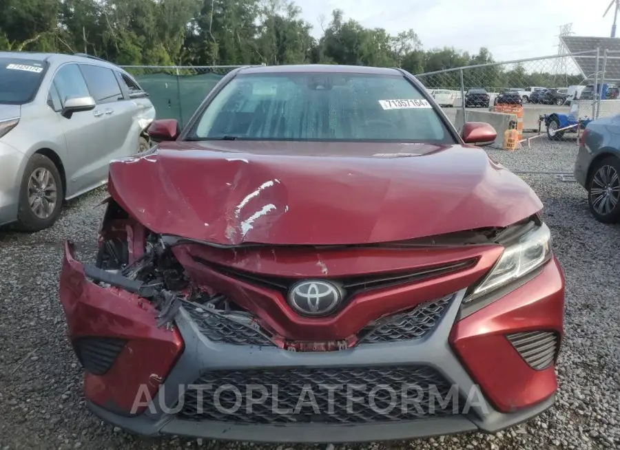 TOYOTA CAMRY L 2018 vin 4T1B11HK0JU521212 from auto auction Copart