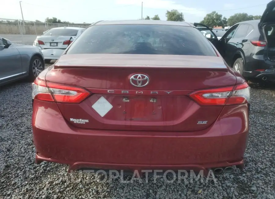 TOYOTA CAMRY L 2018 vin 4T1B11HK0JU521212 from auto auction Copart