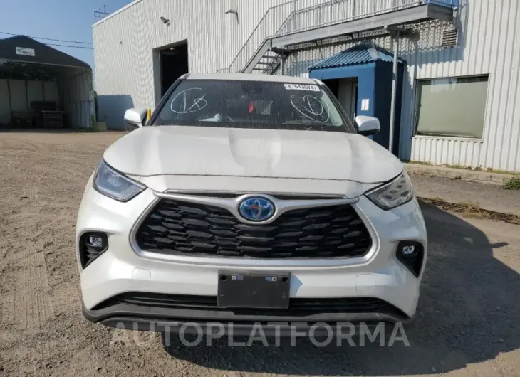 TOYOTA HIGHLANDER 2023 vin 5TDBBRCH5PS569572 from auto auction Copart