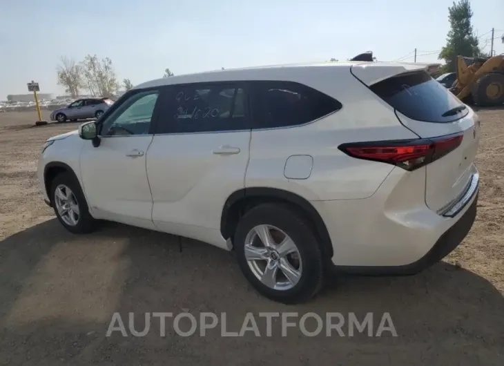 TOYOTA HIGHLANDER 2023 vin 5TDBBRCH5PS569572 from auto auction Copart