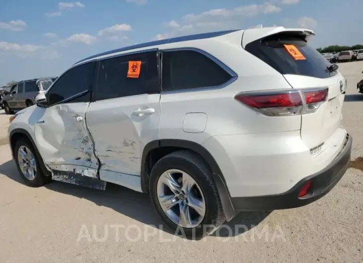 TOYOTA HIGHLANDER 2016 vin 5TDDCRFH2GS017092 from auto auction Copart