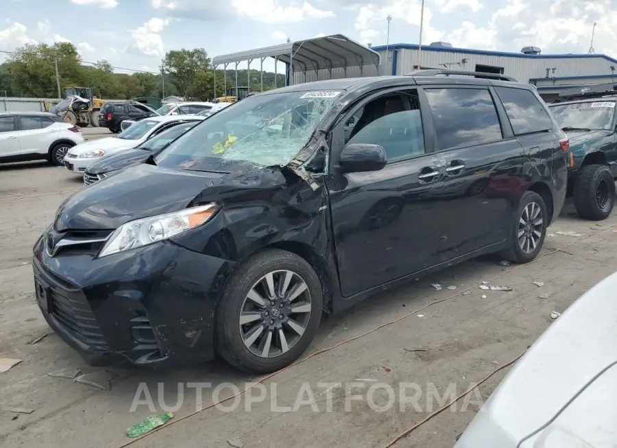 TOYOTA SIENNA LE 2019 vin 5TDJZ3DC8KS227856 from auto auction Copart