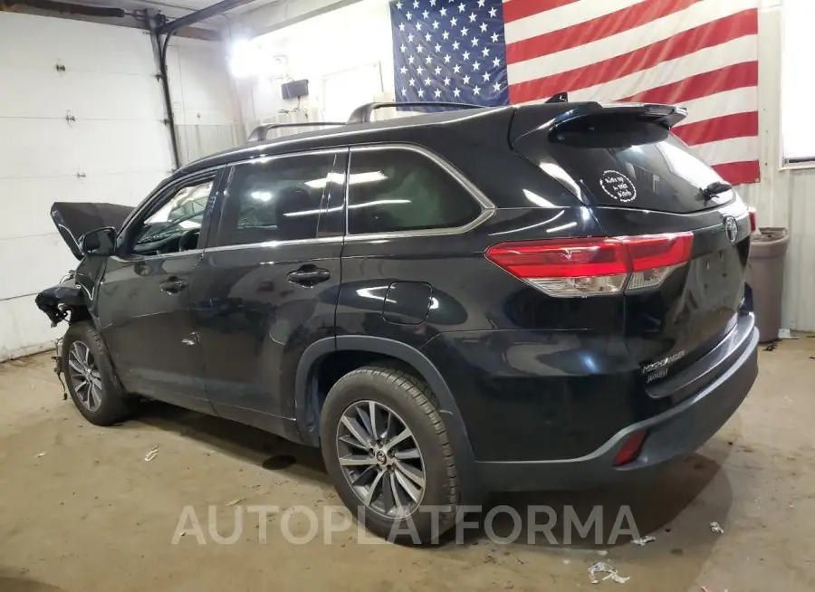 TOYOTA HIGHLANDER 2017 vin 5TDJZRFH4HS423460 from auto auction Copart