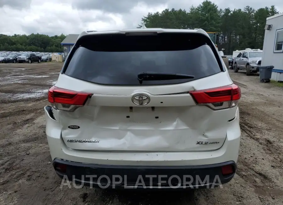 TOYOTA HIGHLANDER 2019 vin 5TDJZRFH6KS605314 from auto auction Copart