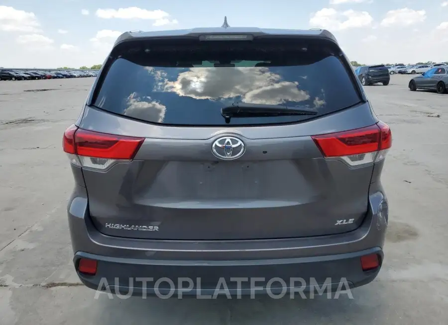 TOYOTA HIGHLANDER 2019 vin 5TDKZRFH3KS574687 from auto auction Copart