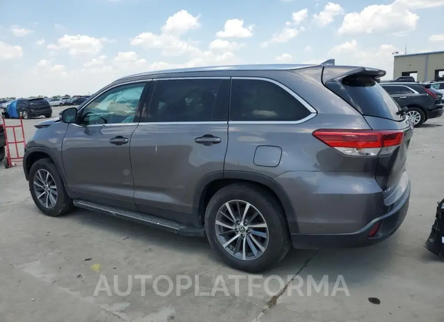 TOYOTA HIGHLANDER 2019 vin 5TDKZRFH3KS574687 from auto auction Copart