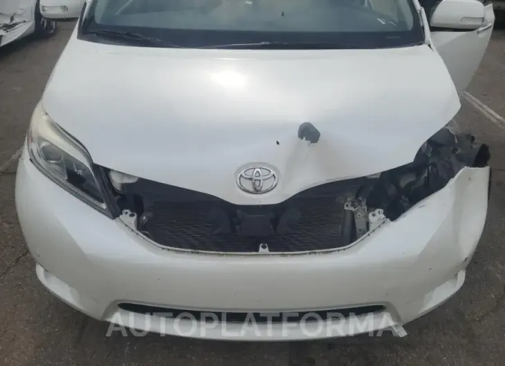 TOYOTA SIENNA XLE 2015 vin 5TDYK3DC4FS605552 from auto auction Copart