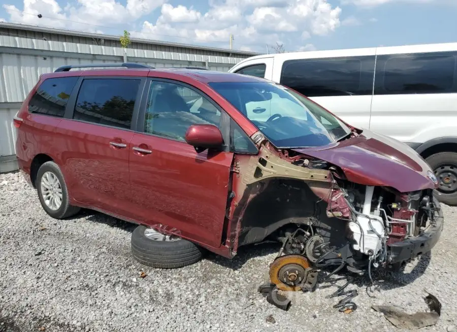 TOYOTA SIENNA XLE 2016 vin 5TDYK3DC9GS754072 from auto auction Copart