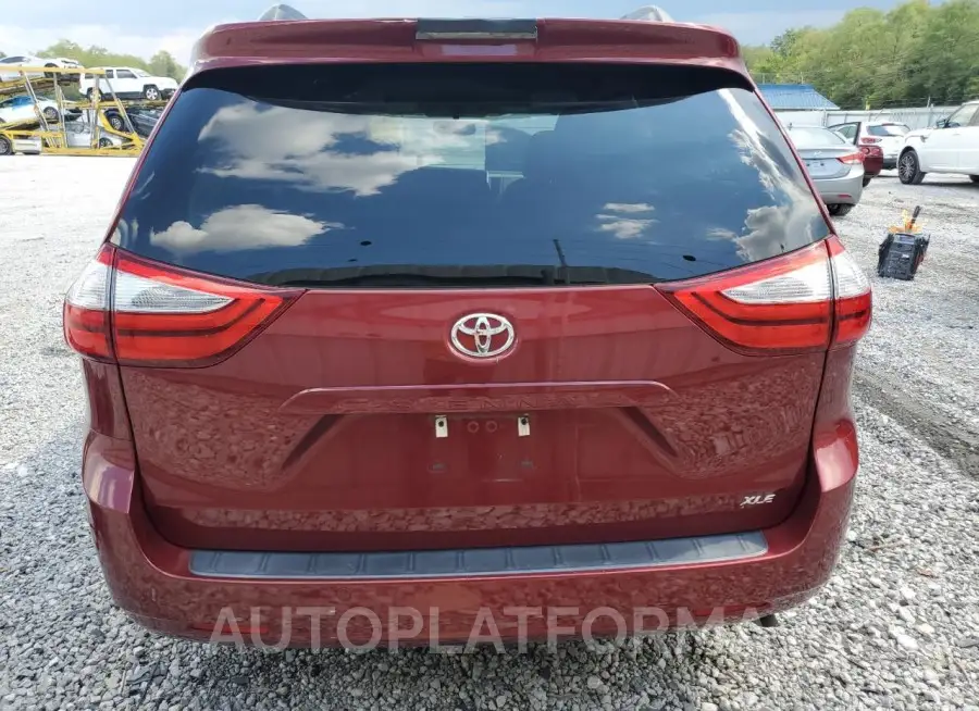 TOYOTA SIENNA XLE 2016 vin 5TDYK3DC9GS754072 from auto auction Copart