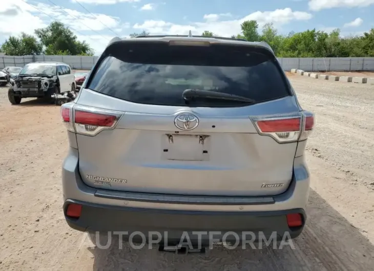 TOYOTA HIGHLANDER 2016 vin 5TDYKRFH9GS134298 from auto auction Copart