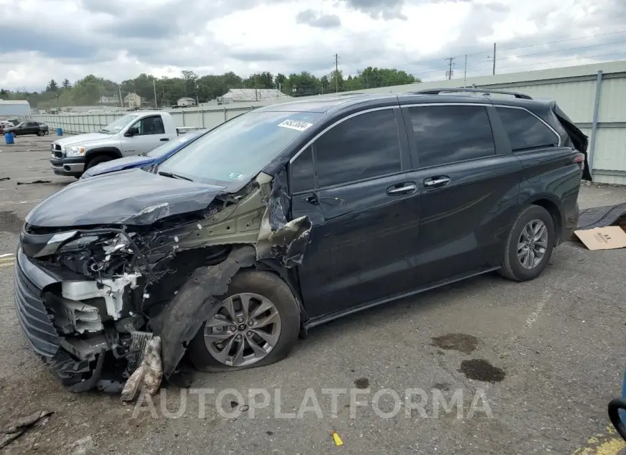 TOYOTA SIENNA XLE 2022 vin 5TDYRKEC0NS101938 from auto auction Copart