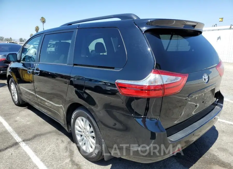 TOYOTA SIENNA XLE 2017 vin 5TDYZ3DC9HS890800 from auto auction Copart