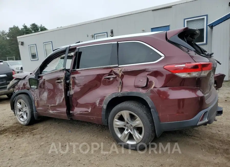 TOYOTA HIGHLANDER 2017 vin 5TDYZRFH9HS199861 from auto auction Copart